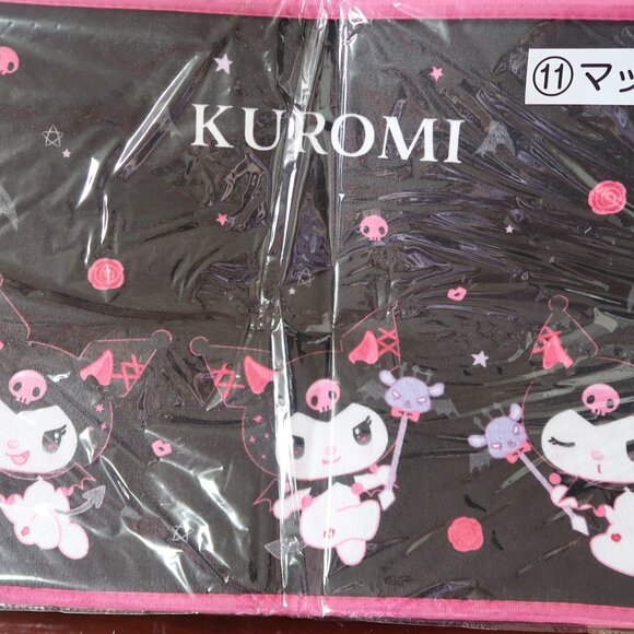 Kuromi Japanese Bath Mat from Sanrio Puroland Tama, Tokyo, Japan - Picture 4 of 5